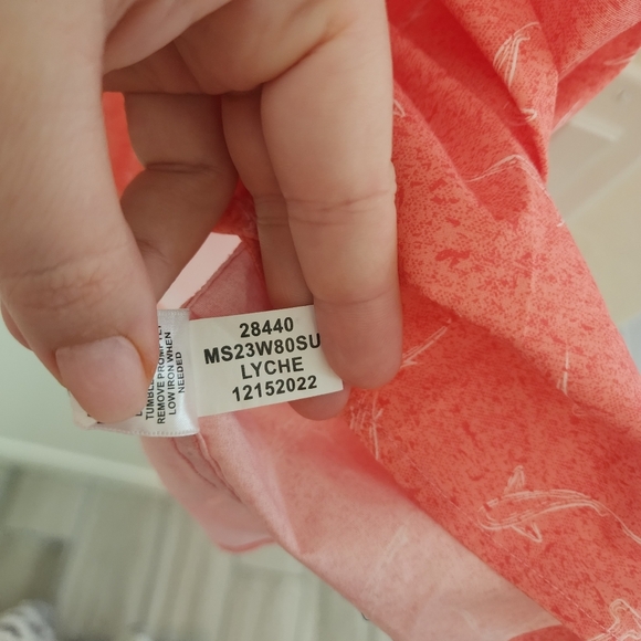 Men's Coral Short Sleeve Shirt - Picture 7 of 12